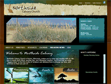 Tablet Screenshot of northsidecalvary.com